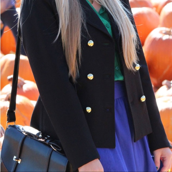 Alice & Trixie Jackets & Blazers - Alice & Trixie Military Style Black Blazer/Jacket